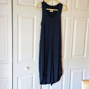 Prana Navy Blue Midi Corin Dress